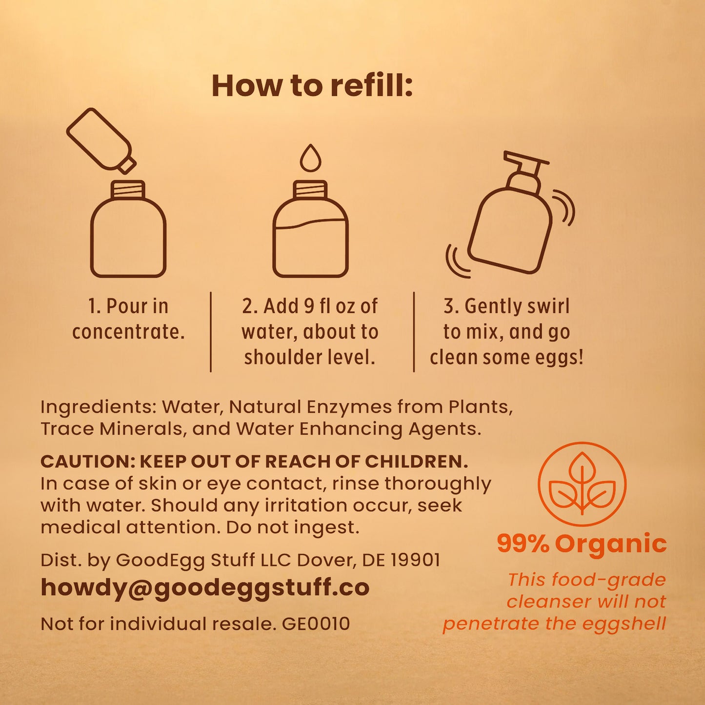 GoodEgg Wash Concentrated Refill Subscription