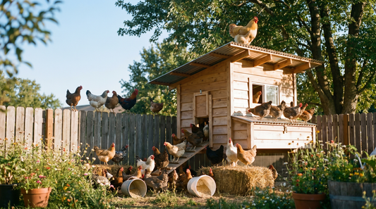 Too many chickens, not enough coop