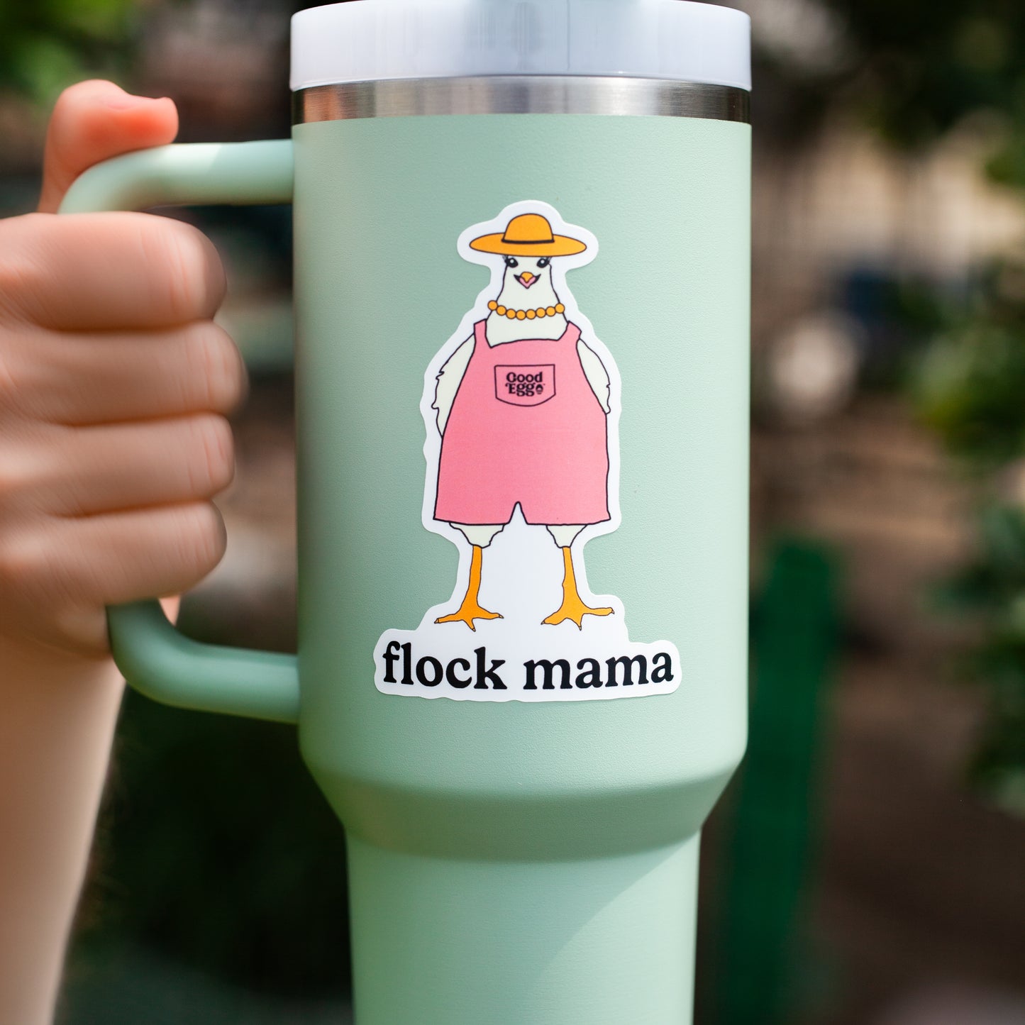 "Flock Mama" Sticker